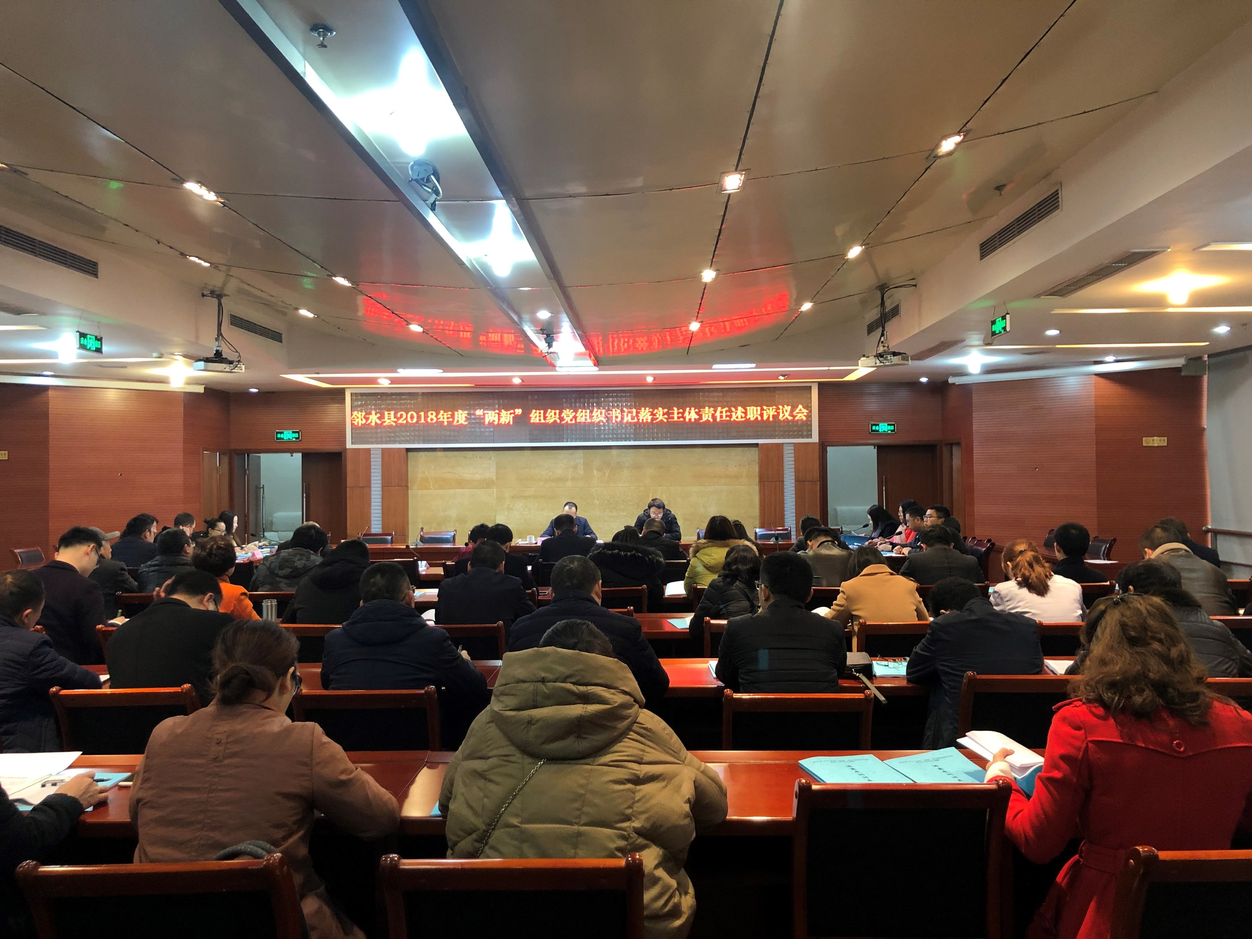 邻水县2018年度“两新”组织党组织书记落实主体责任述职评议会1.jpg